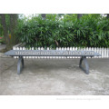 Powder coating outdoor metal bench seat with cast iron bench legs